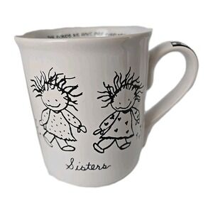 New Papel Giftware Sisters Bond Children Inner Light Coffee Cocoa Tea Mug Cup